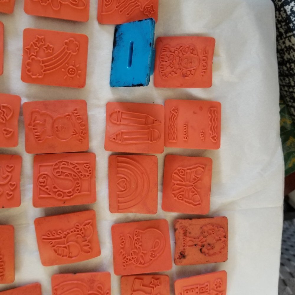 47 Vintage rubber stamps - Picture 4 of 5